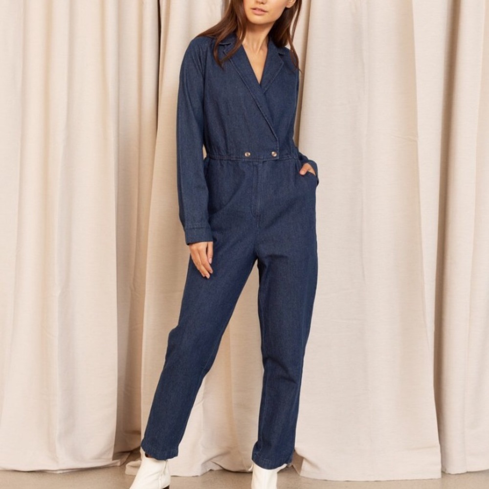 Modern Citizen Denim Jumpsuit